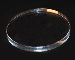 AC2702  D10 Transparent Round Acrylic Display Base