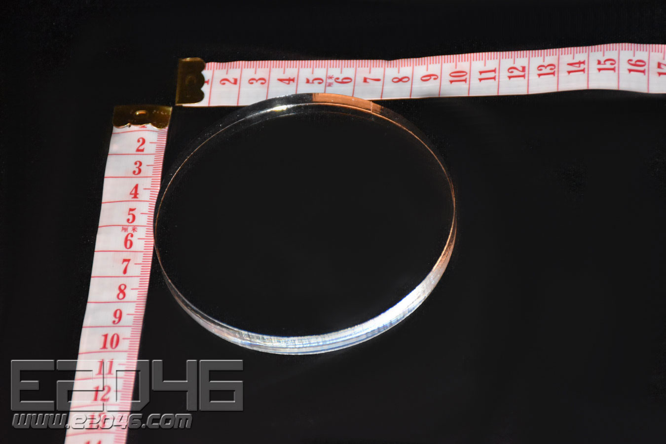 D10 Transparent Round Acrylic Display Base