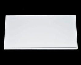 AC2501  L20 長方形木製ディスプレイベース ホワイトオジー