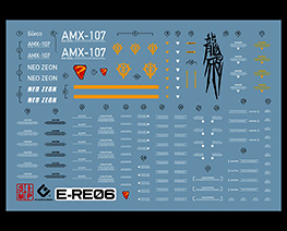 AC3003  EVO-RE06 Decal Sheet