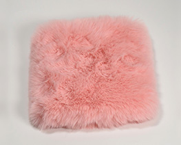 AC3101  L15 Pink Square Fluff Blanket