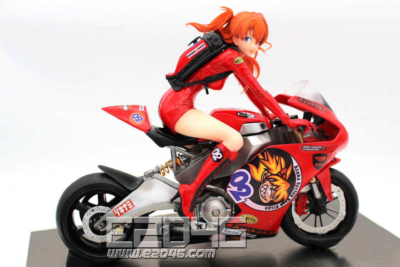 E46 Com 明日香騎摩托車3 新世紀福音戰士 Fg