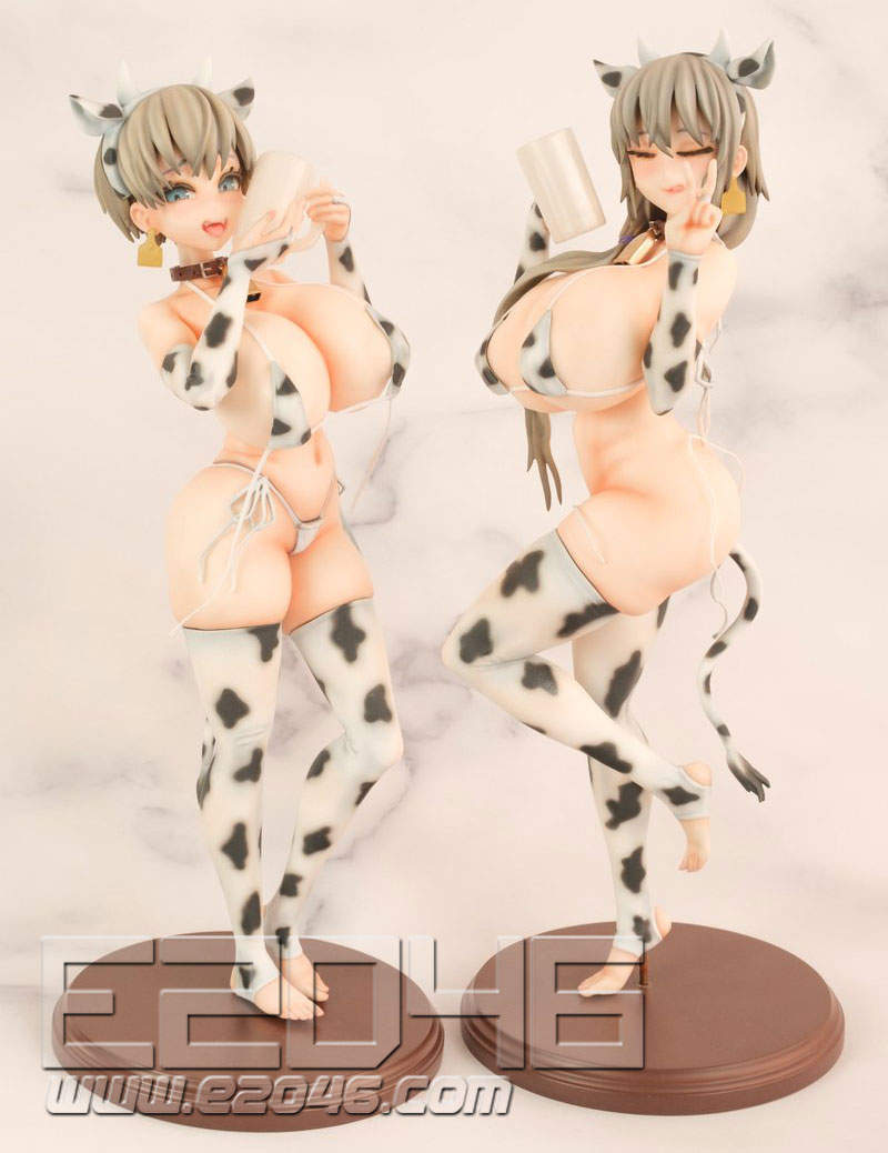 Uzaki Mother and Daughter Cow Pattern Bikini