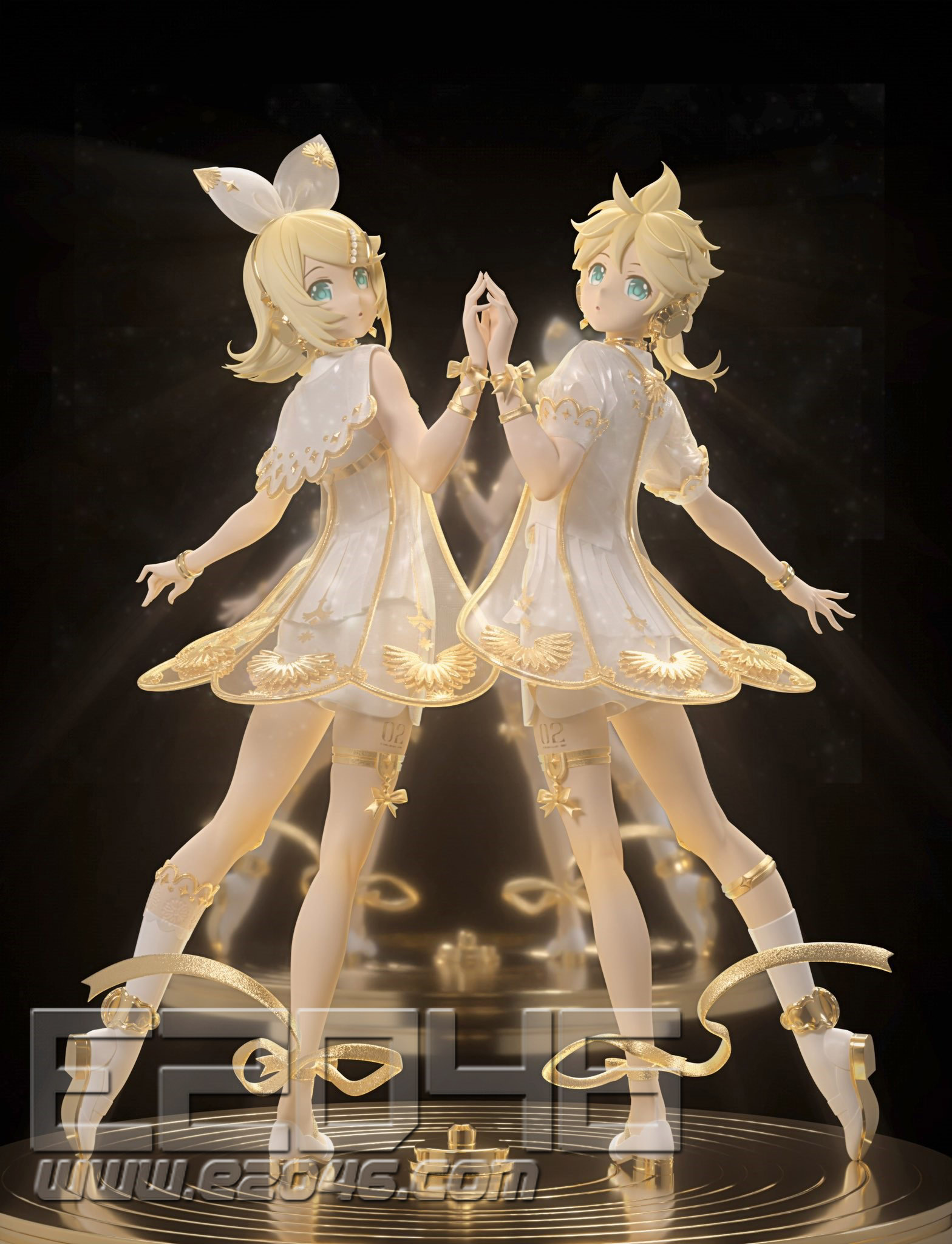 E2046.com - Kagamine Rin & Kagamine Len (Vocaloid , FG13946)