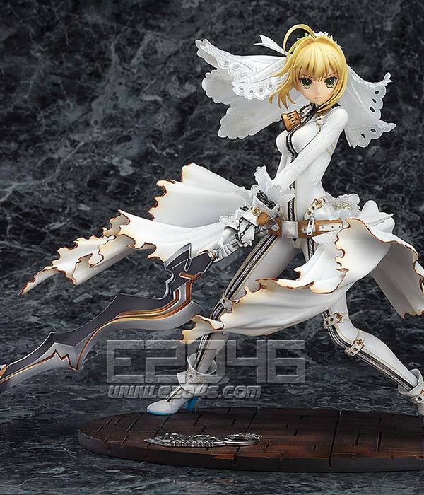 Fate Grand Order Fate Extra CC Saber Nero Claudius Bride Cosplay Costume