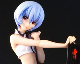 FG5114 1/8 Rei Ayanami with Motorcycle