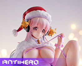 FG13884 1/7 Super Sonico 10th Merry Christmas Version