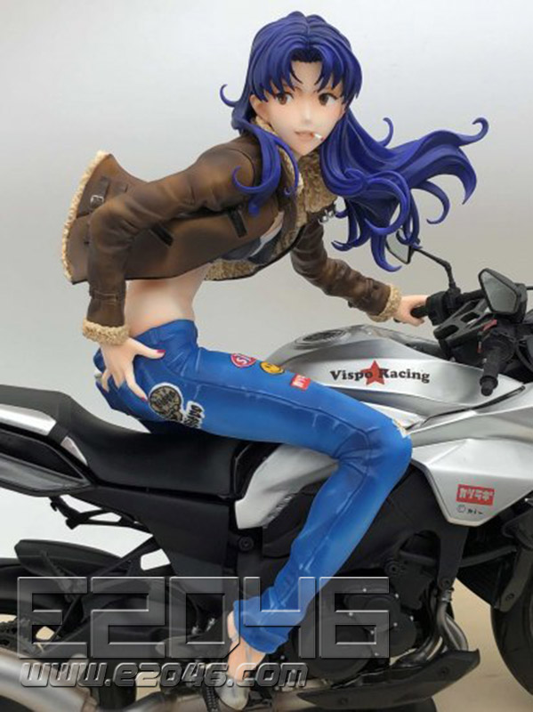 Misato With Motorcycle