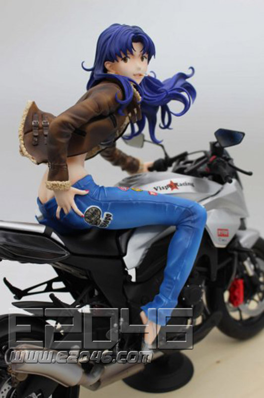 Misato With Motorbike