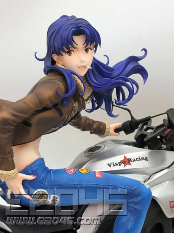 Misato With Motorcycle