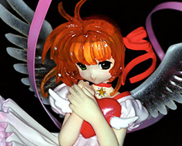FG1366 1/8 Sakura Crystal Wings & Ribbons