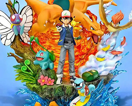 FG13737  Ash Pokemon Family 