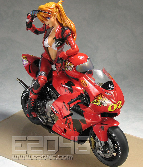 Asuka with Motorcycle