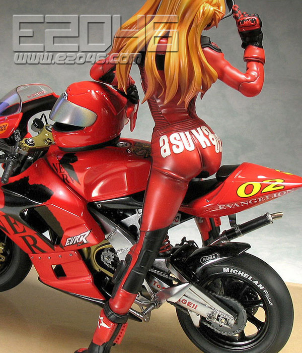 Asuka with Motorcycle