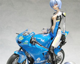 FG3710 1/6 Rei Ayanami with Motorcycle