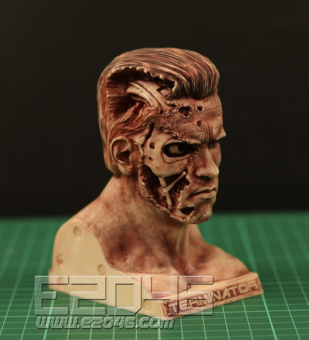 The Terminator T-800 Bust