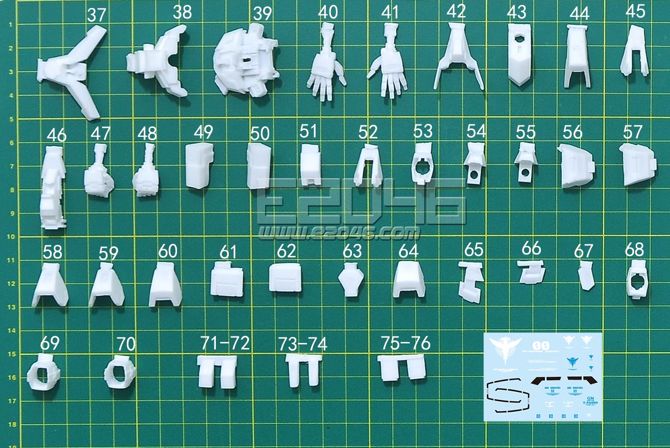 00 Gundam Conversion Parts