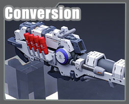 RT3773 1/100 Hyper MEGA Bazooka Launcher Comic Version Conversion Kit