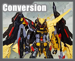 RT3702 1/144 Gundam ASTRAY GOLD FRAME AMATSU HANA ver Conversion Kit