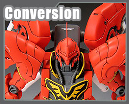 RT1664 1/100 MSN-06S Sinanju Conversion Kit
