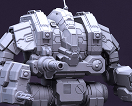 RT3492 1/100 MWO Robot