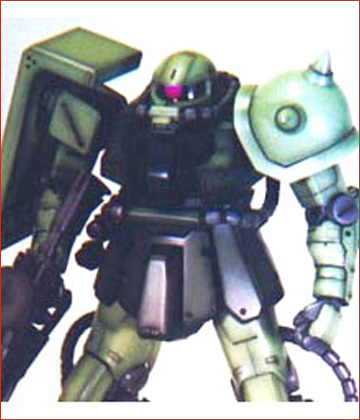 E2046 Com Ms 06f2 Zaku Ii Gundam 0079 Series Rt0967