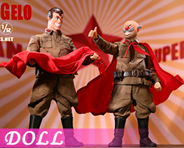 DL4837 1/12 Socialist SoldiersPair Set (DOLL)