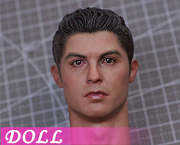 DL6088 1/6 Portuguese Football Talent Male Head Sculpture (DOLL)