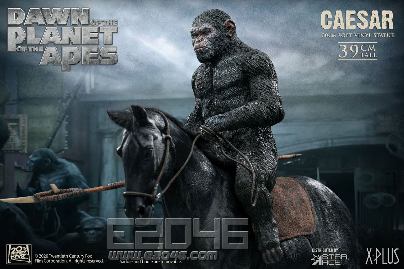 Caesar & Horse Dawn of the Planet of the Apes Version (DOLL)