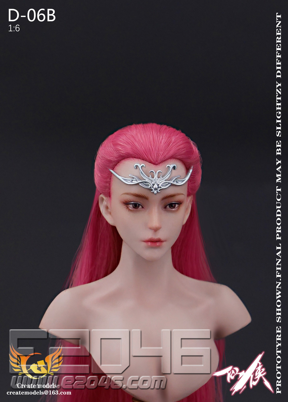  Fairy Hero Series Female Head B (DOLL)