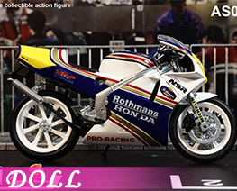 DL6683 1/12 NSR Motorcycle Full Throttle (DOLL)