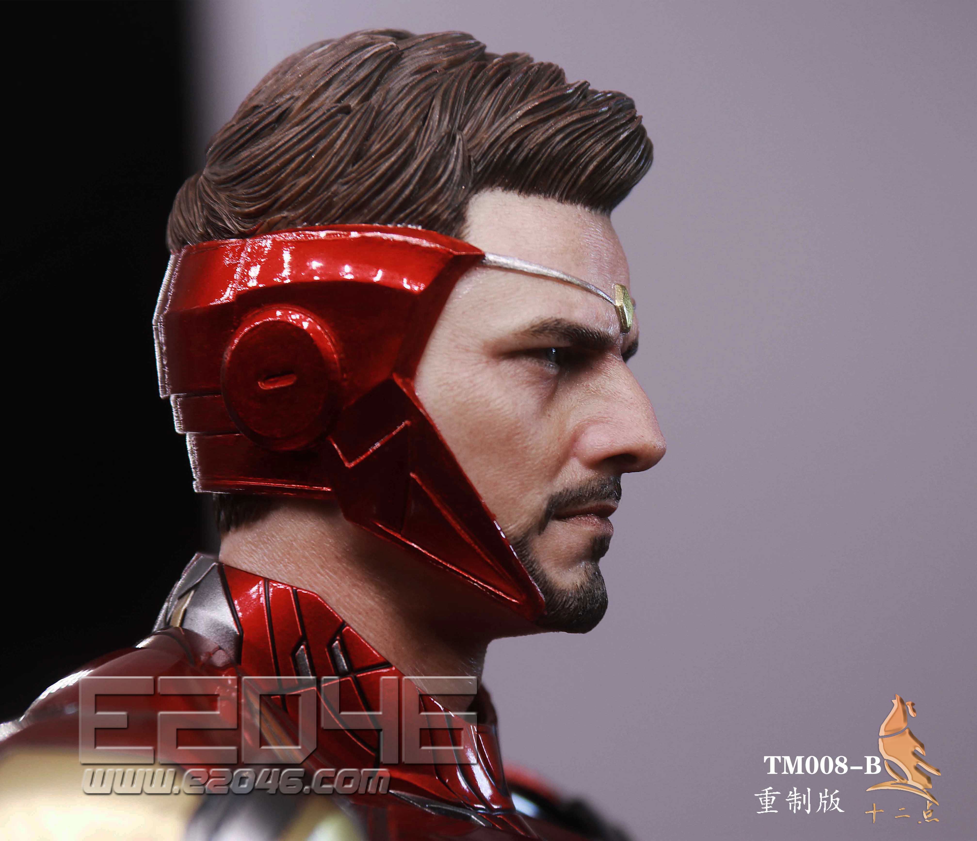 E2046.com - Ultimate Iron Man B (DOLL) (Head Sculpture , DL6373)