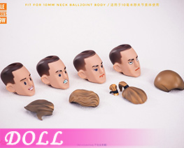 DL6578 1/6 Male Doll Head Sculpture Group B (DOLL)