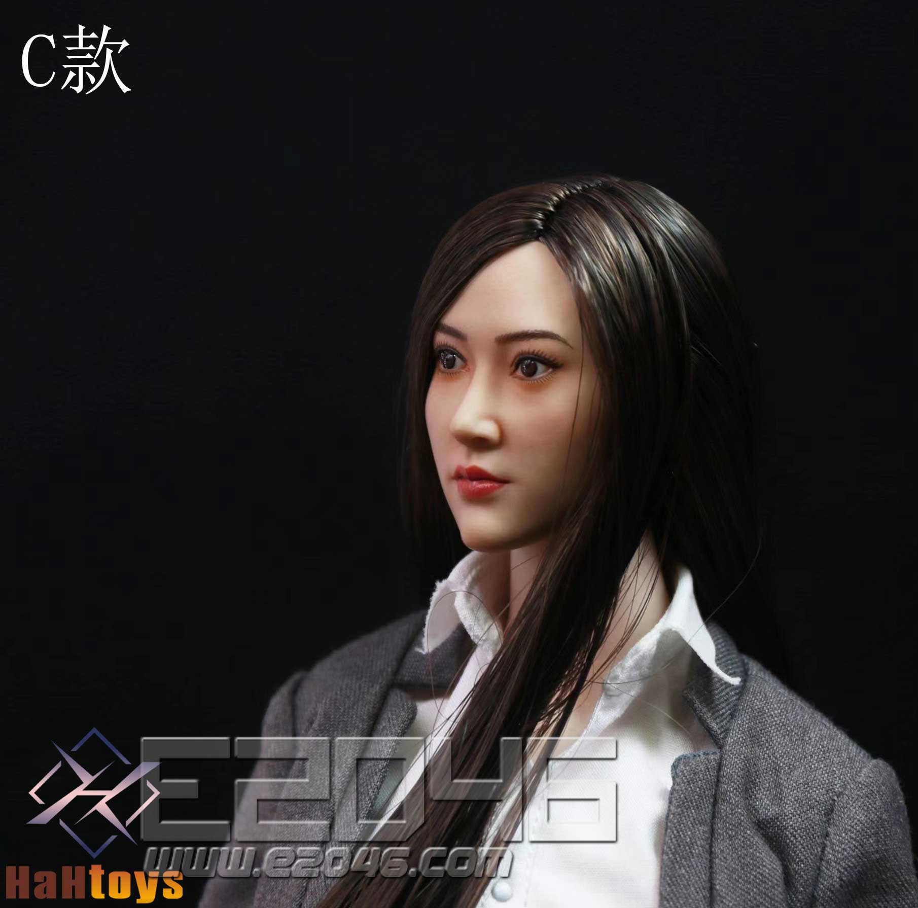 Asian Beauty Head Sculpture C (DOLL) (Head Sculpture , DL5167)