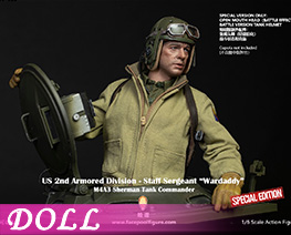 DL5573 1/6 2nd Armored Division Staff Sergeant Deluxe Version (DOLL)