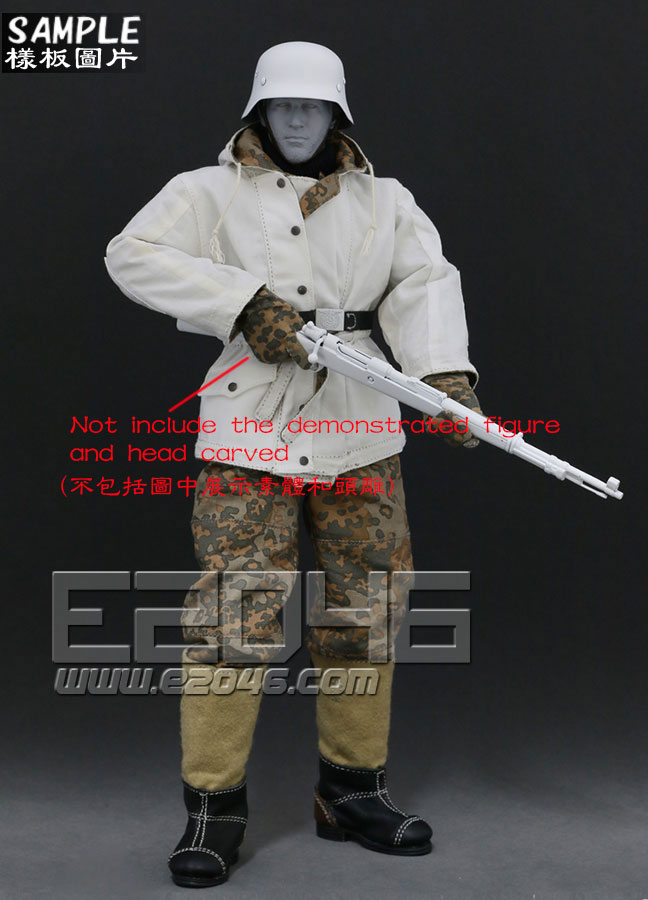 The Ss And The Wehrmacht Snow Double Sided Cotton Padded Jacket C (Doll)