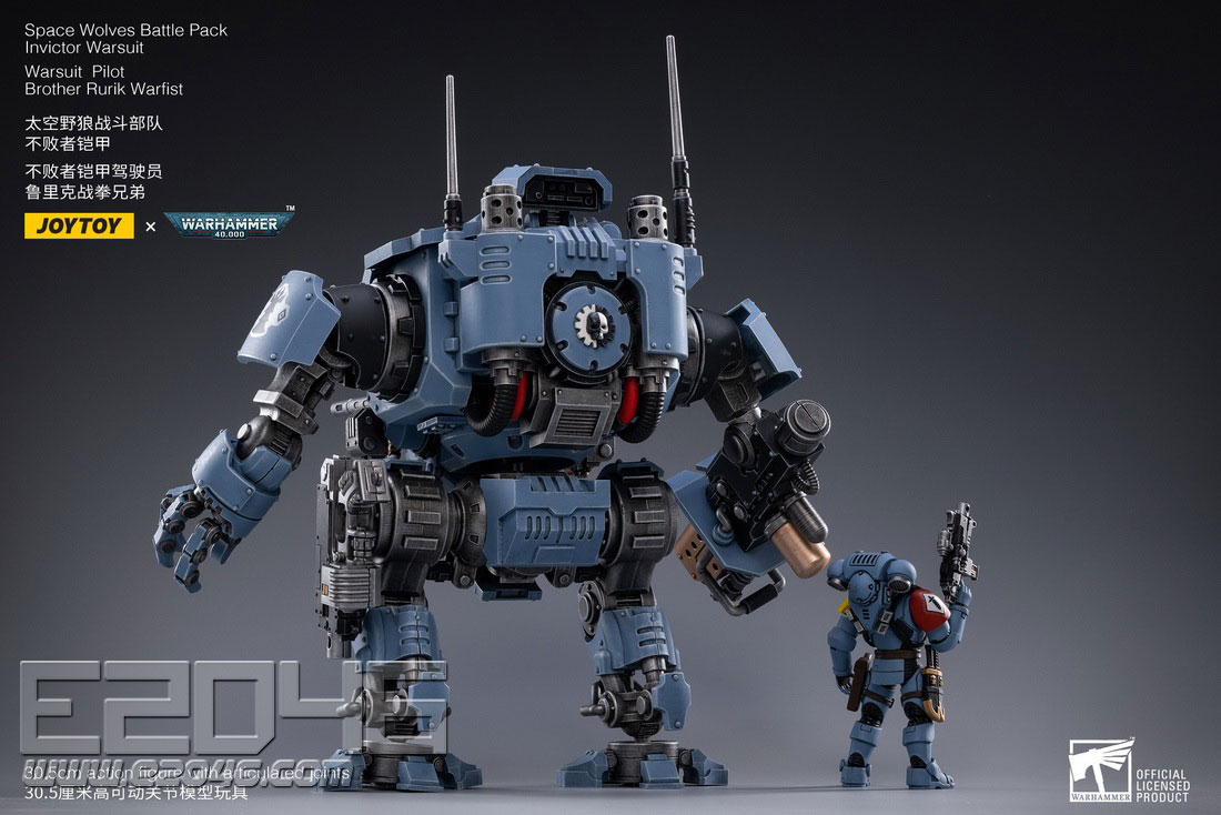 Space Wolves Battle Pack Invictor Warsuit (DOLL)
