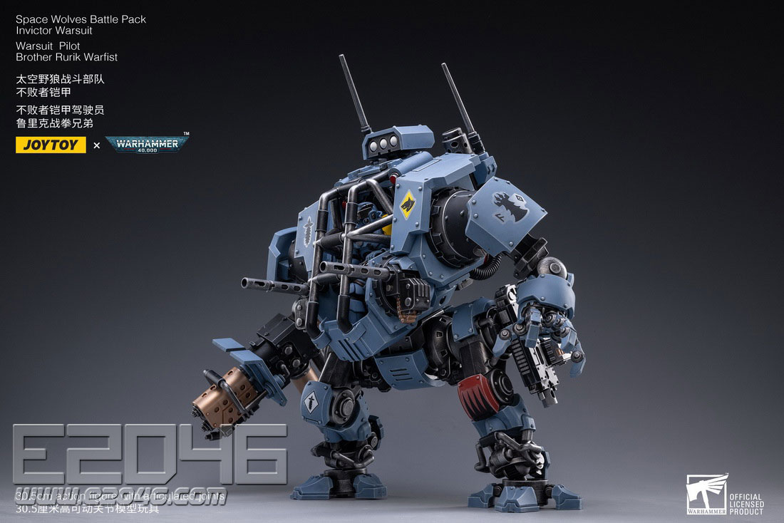 Space Wolves Battle Pack Invictor Warsuit (DOLL)