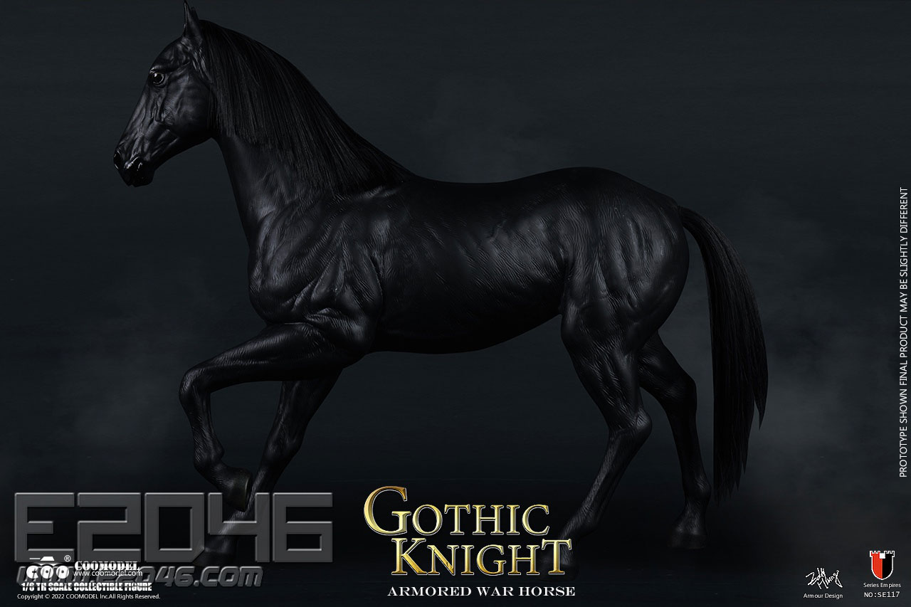 Gothic Armored War Horse (DOLL)