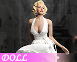 DL0827 1/6 Monroe head and skirt suit (Doll)