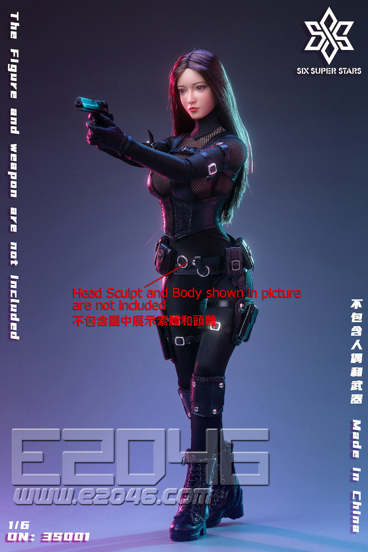 Female Agent Stealth Outfit A  Costume Set (DOLL)