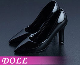 DL2227 1/12 Fashion High Heels Black (DOLL)