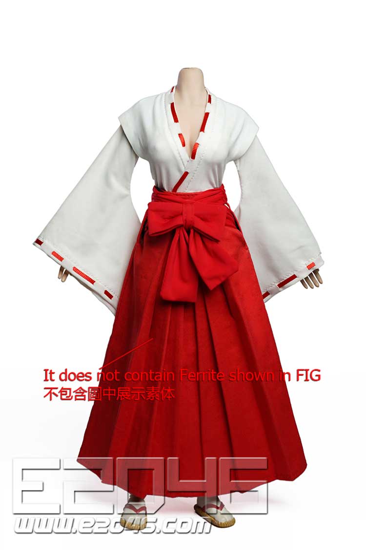 E46 Com 巫女服饰套装 人偶 衣服 Dl1743