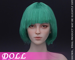 DL5375 1/6 Short Hair Female Head Sculpture A (DOLL)