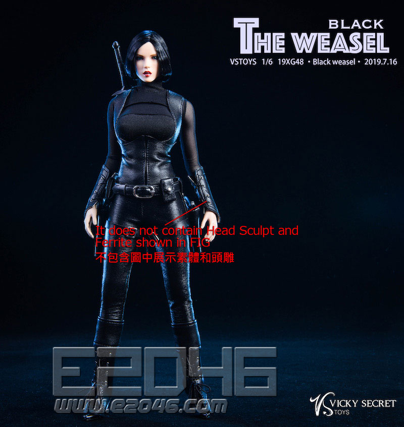 Black Weasel B Costume Set (DOLL)