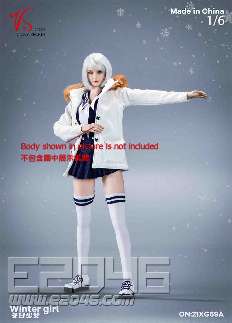 Winter Girl Costume Set A (DOLL)