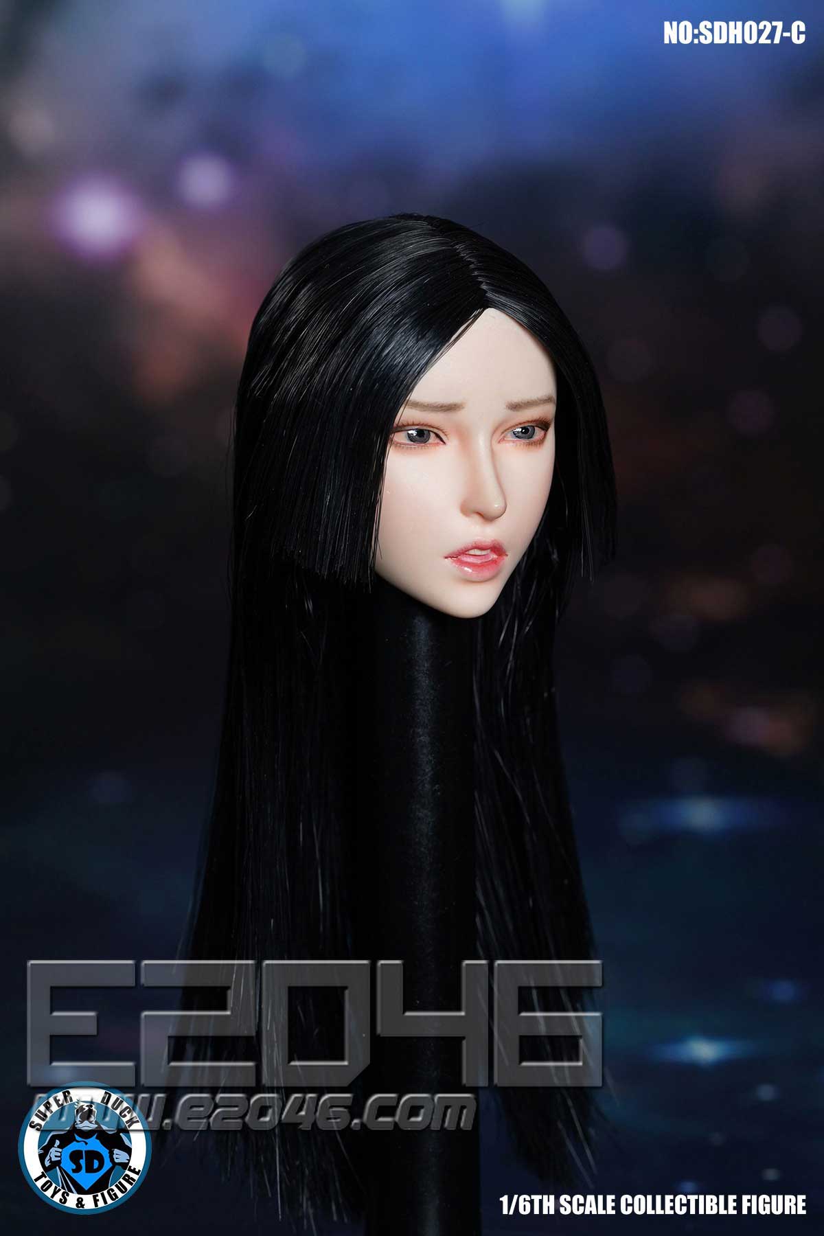 Female Head Sculpture C (DOLL) (Head Sculpture , DL4808)
