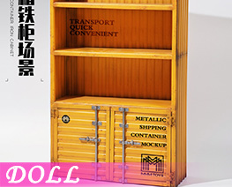 DL6100 1/6 Container Iron Cabinet C (DOLL)