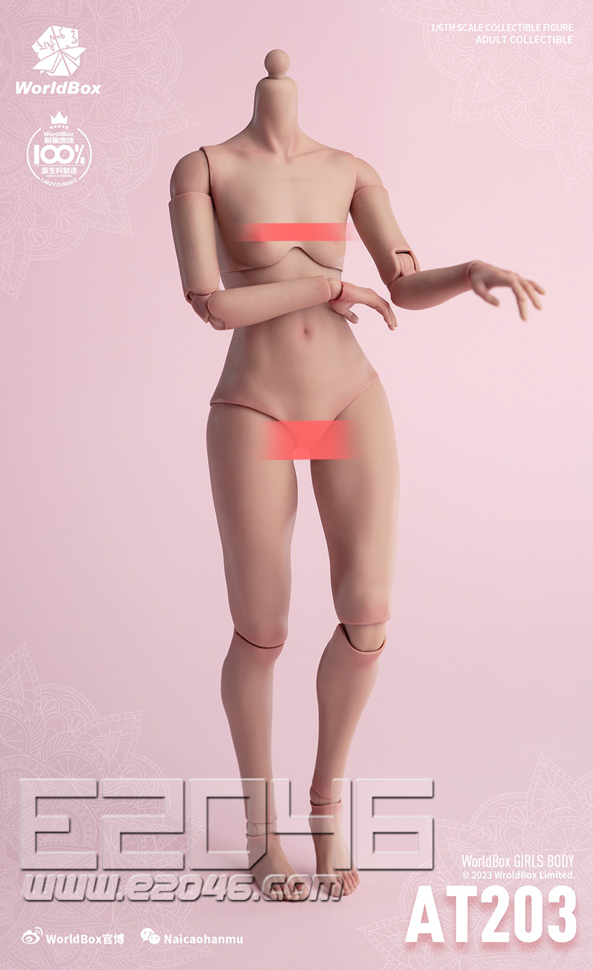 Light Tan Female Body (DOLL)