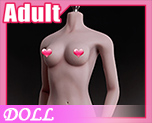 DL1144 1/6 Suntan Medium Breast Size Female Seamless Body (Doll)